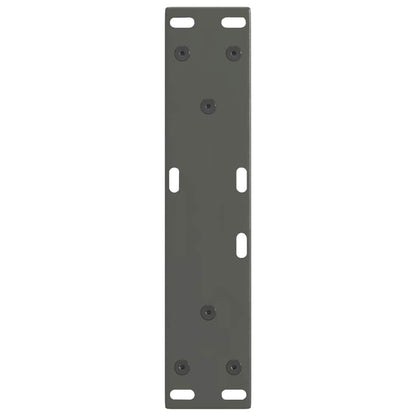 Couchtischbeine V-Form 2 Stück Anthrazit 28x(42-43,3) cm Stahl