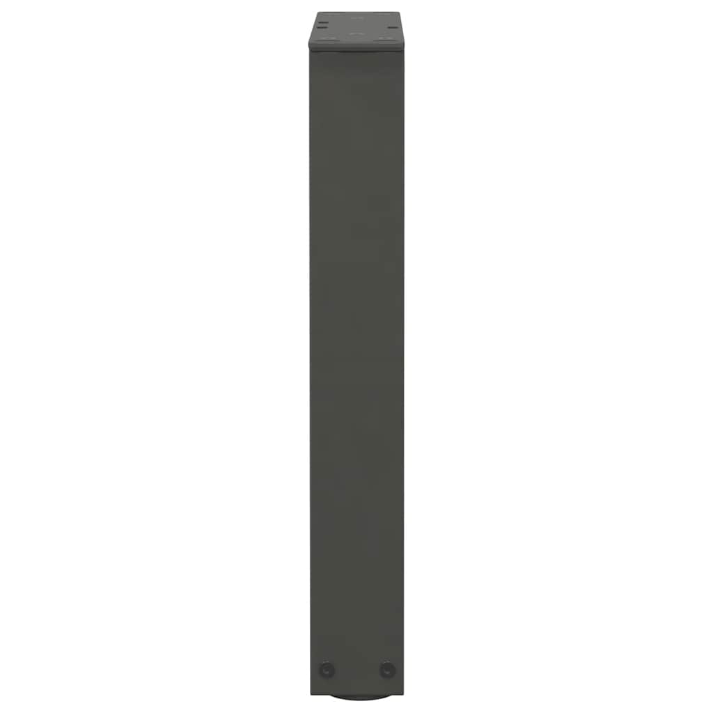 Couchtischbeine V-Form 2 Stück Anthrazit 38x(42-43,3) cm Stahl