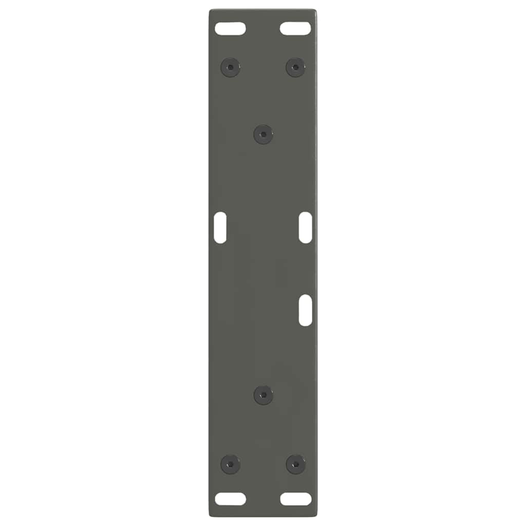 Couchtischbeine V-Form 2 Stück Anthrazit 38x(42-43,3) cm Stahl