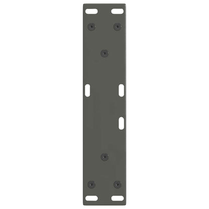 Couchtischbeine V-Form 2 Stück Anthrazit 38x(42-43,3) cm Stahl