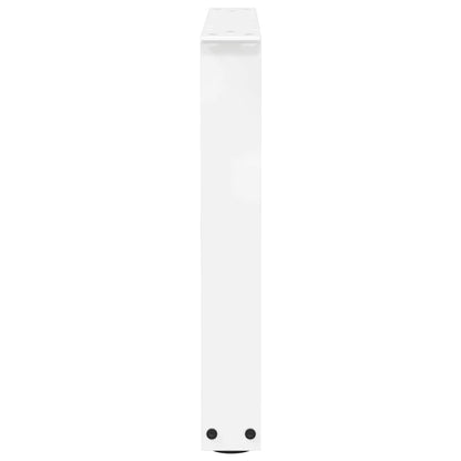 Couchtischbeine V-Form 2 Stück Weiß 60x(42-43,3) cm Stahl