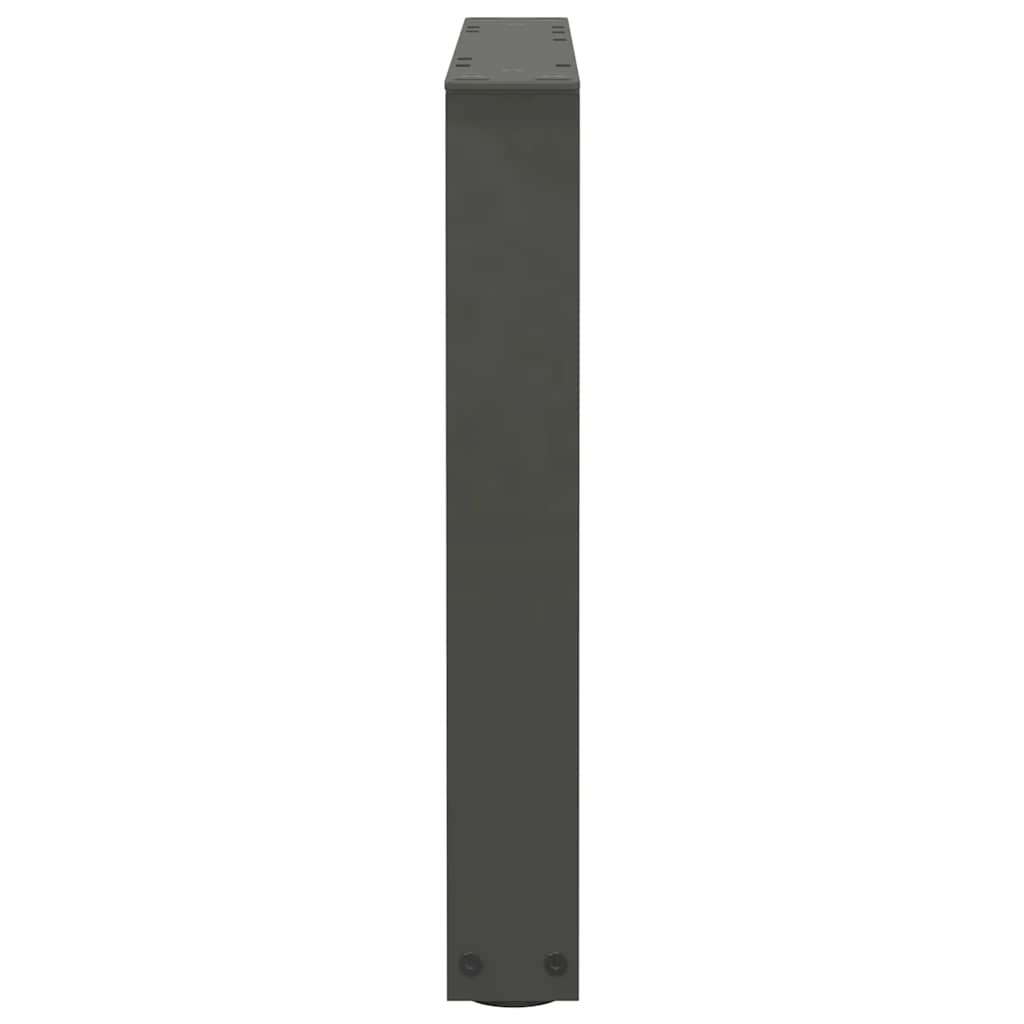 Couchtischbeine V-Form 2 Stück Anthrazit 60x(42-43,3) cm Stahl