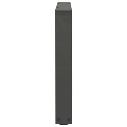 Couchtischbeine V-Form 2 Stück Anthrazit 60x(42-43,3) cm Stahl