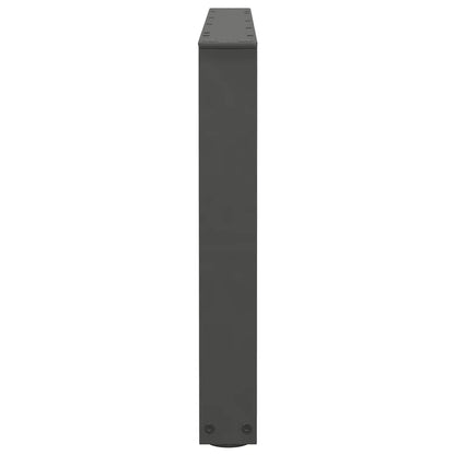 Couchtischbeine V-Form 2 Stück Anthrazit 70x(42-43,3) cm Stahl