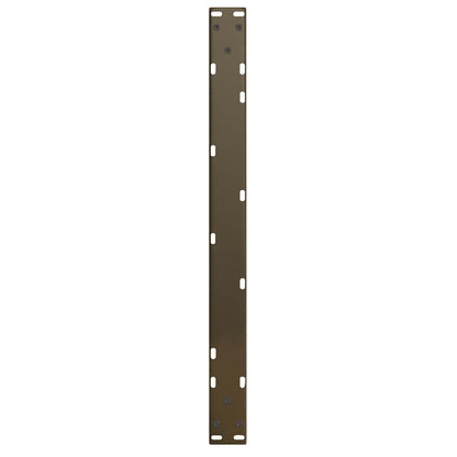 Couchtischbeine V-Form 2 Stück Naturstahl 70x(42-43,3) cm Stahl