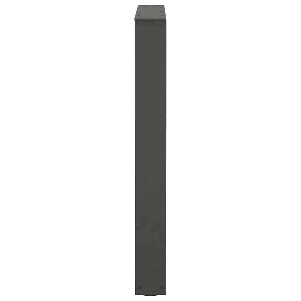 Esstisch Beine V-Form 2 Stück Anthrazit 60x(72-73,3) cm Stahl