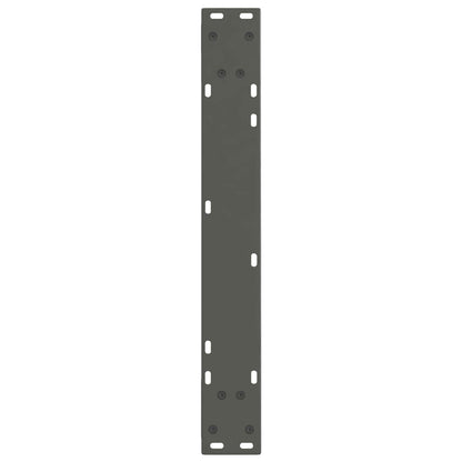 Esstisch Beine V-Form 2 Stück Anthrazit 60x(72-73,3) cm Stahl