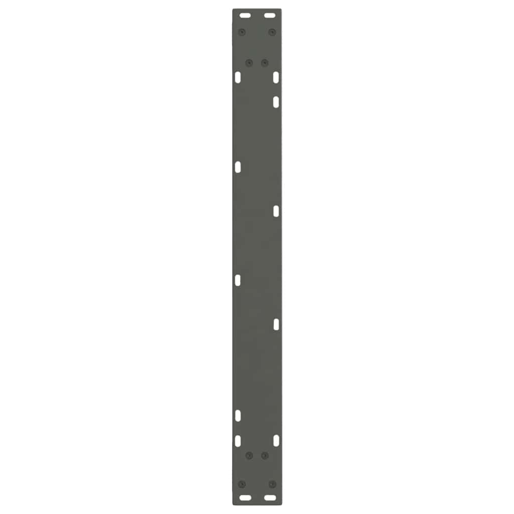 Esstisch Beine V-Form 2 Stück Anthrazit 80x(72-73,3) cm Stahl