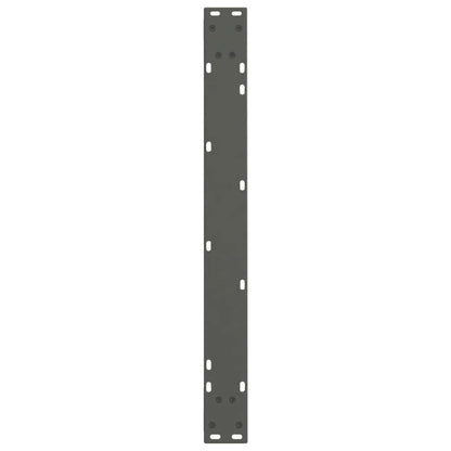 Esstisch Beine V-Form 2 Stück Anthrazit 80x(72-73,3) cm Stahl
