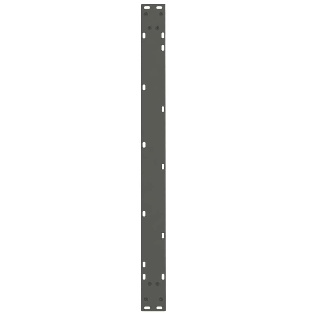 Esstisch Beine V-Form 2 Stück Anthrazit 100x(72-73,3) cm Stahl