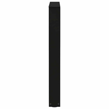 Esstisch Beine V-Form 3 Stück Schwarz 70x(72-73,3) cm Stahl