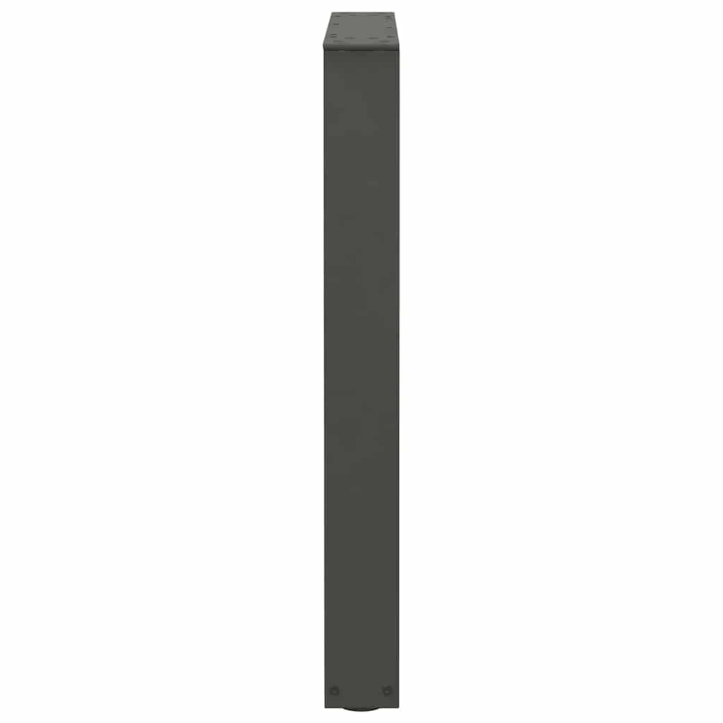 Esstisch Beine V-Form 3 Stück Anthrazit 70x(72-73,3) cm Stahl
