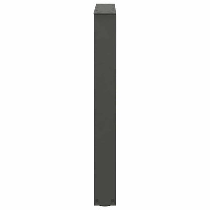 Esstisch Beine V-Form 3 Stück Anthrazit 70x(72-73,3) cm Stahl