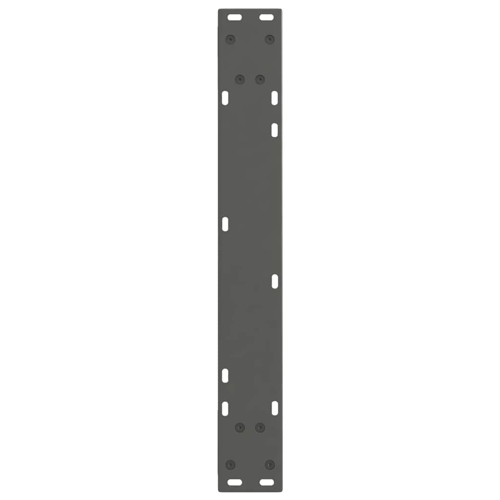 Esstisch Beine V-Form 3 Stück Anthrazit 70x(72-73,3) cm Stahl