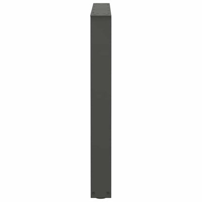 Esstisch Beine V-Form 3 Stück Anthrazit 90x(72-73,3) cm Stahl