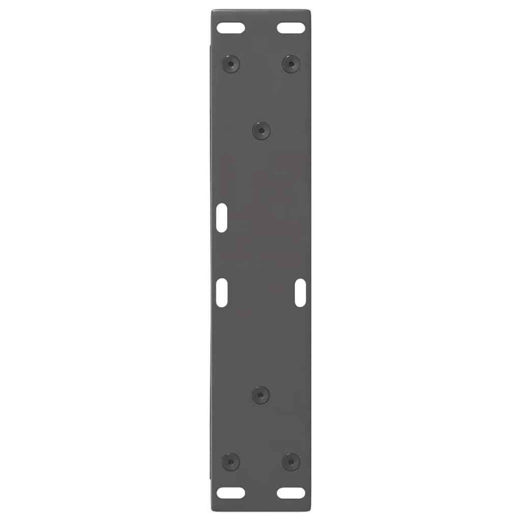 Couchtischbeine 2 Stk. Anthrazit 30x(30-31,3) cm Stahl