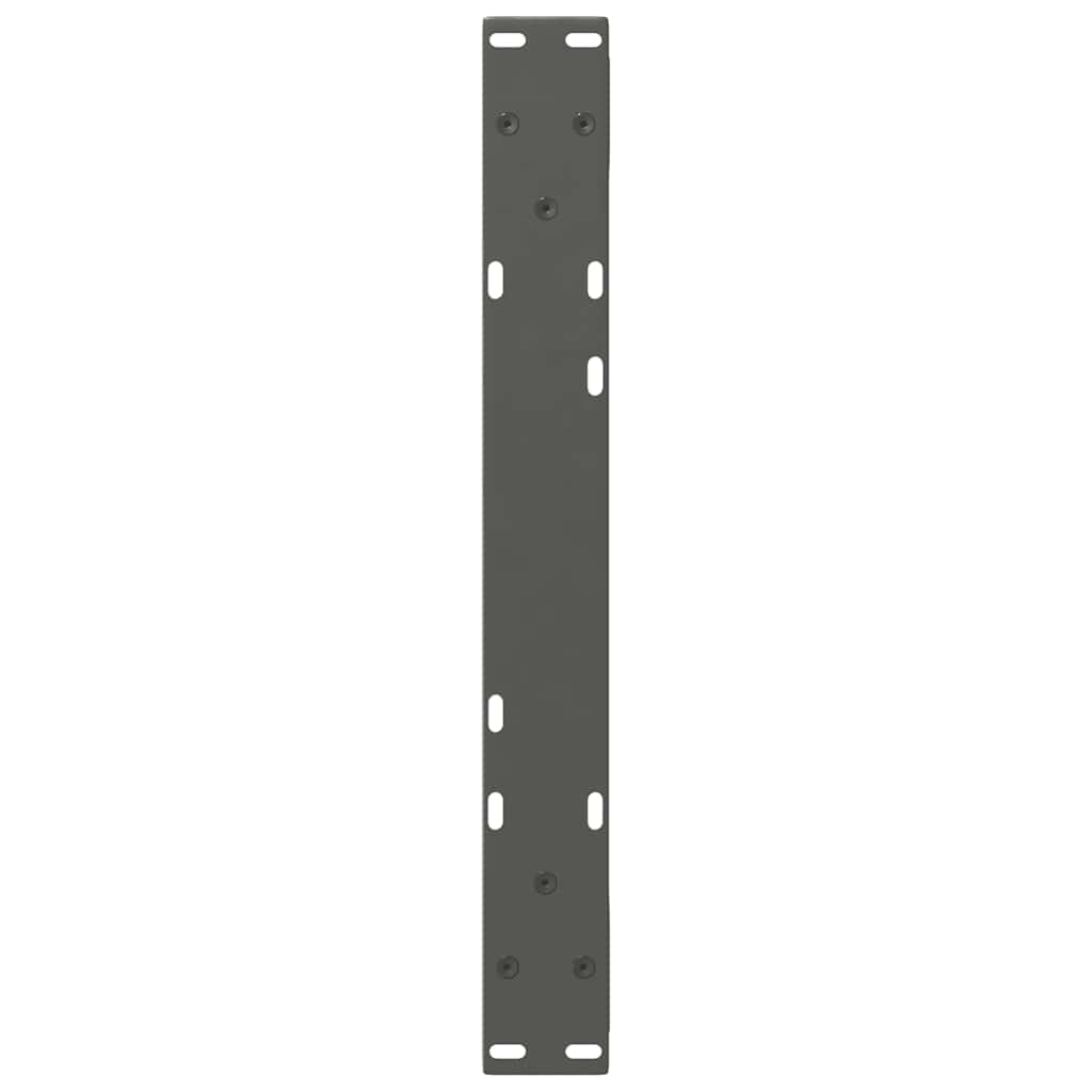 Couchtischbeine 2 Stk. Anthrazit 50x(30-31,3) cm Stahl