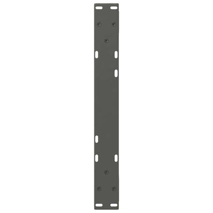 Couchtischbeine 2 Stk. Anthrazit 50x(30-31,3) cm Stahl