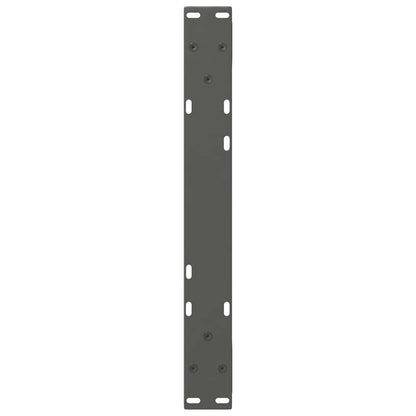 Couchtischbeine 2 Stk. Anthrazit 60x(30-31,3) cm Stahl