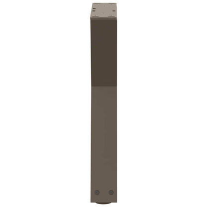 Couchtischbeine 2 Stk. Naturstahl 28x(42-43,3) cm Stahl