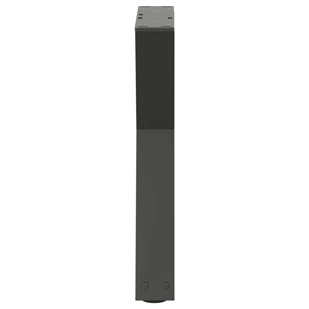 Couchtischbeine 2 Stk. Anthrazit 38x(42-43,3) cm Stahl