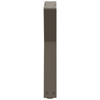 Couchtischbeine 2 Stk. Naturstahl 38x(42-43,3) cm Stahl