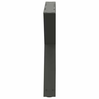 Couchtischbeine 2 Stk. Anthrazit 50x(42-43,3) cm Stahl