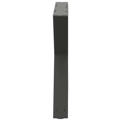 Couchtischbeine 2 Stk. Anthrazit 60x(42-43,3) cm Stahl