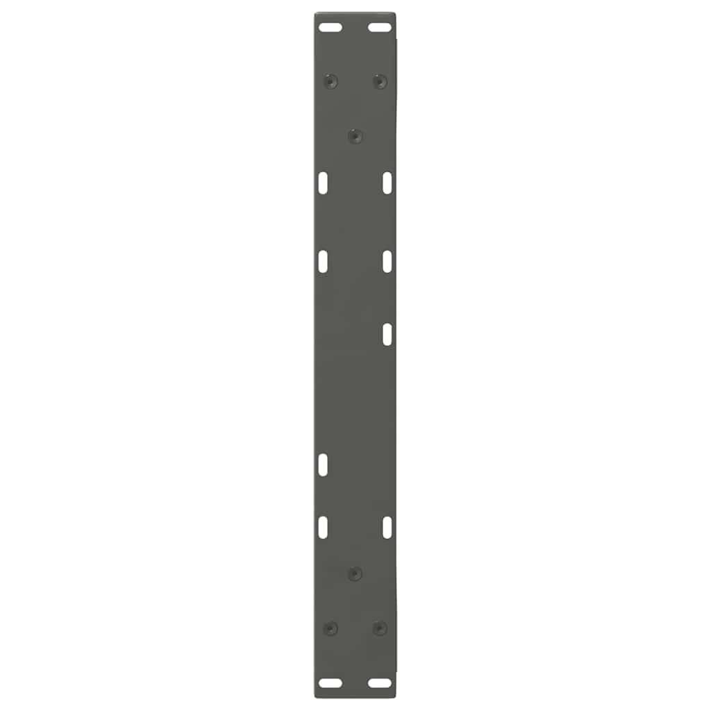Couchtischbeine 2 Stk. Anthrazit 60x(42-43,3) cm Stahl