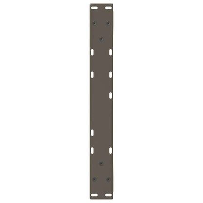 Couchtischbeine 2 Stk. Naturstahl 60x(42-43,3) cm Stahl