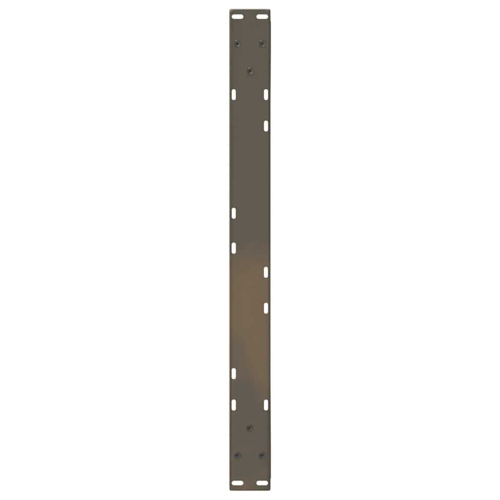 Couchtischbeine 2 Stk. Naturstahl 70x(42-43,3) cm Stahl