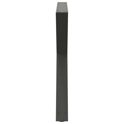 Esstisch Beine 2 Stück Anthrazit 90x(72-73,3) cm Stahl