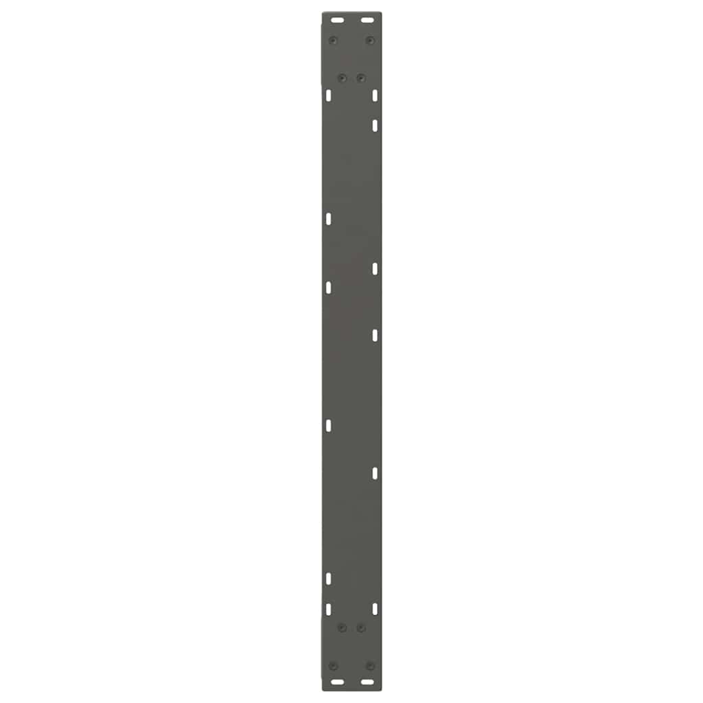 Esstisch Beine 2 Stück Anthrazit 90x(72-73,3) cm Stahl
