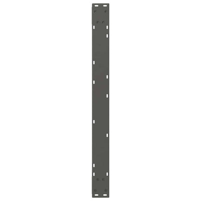 Esstisch Beine 2 Stück Anthrazit 90x(72-73,3) cm Stahl
