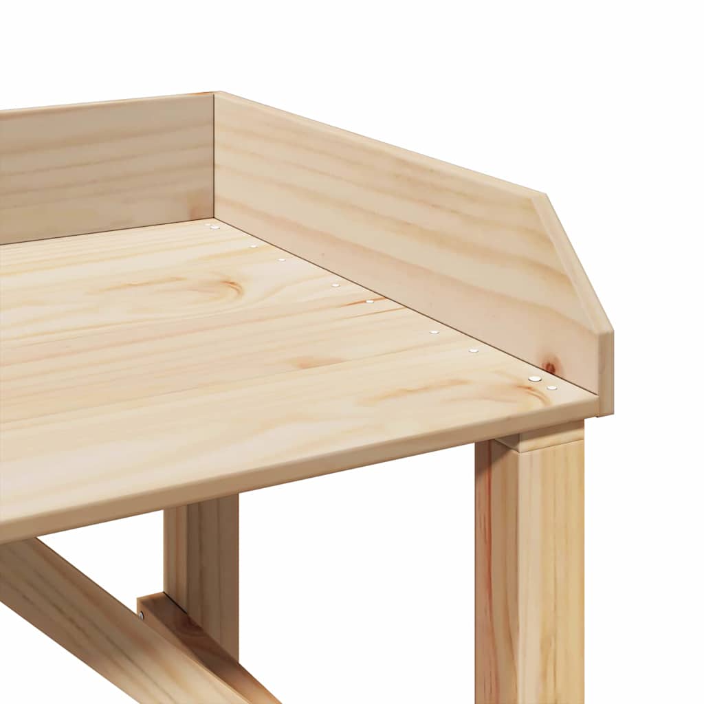 Pflanzenständer Braun 75 x 40 x 90 cm Solides Kiefernholz