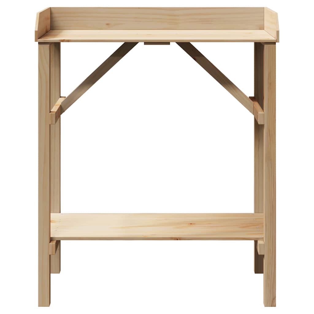 Pflanzenständer Braun 75 x 40 x 90 cm Solides Kiefernholz