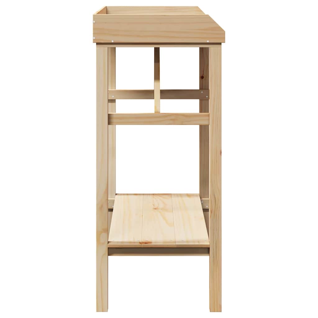 Pflanzenständer Braun 75 x 40 x 90 cm Solides Kiefernholz