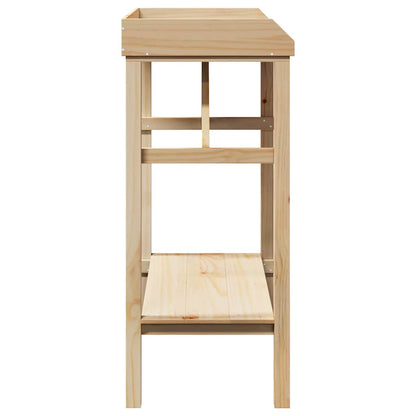 Pflanzenständer Braun 75 x 40 x 90 cm Solides Kiefernholz