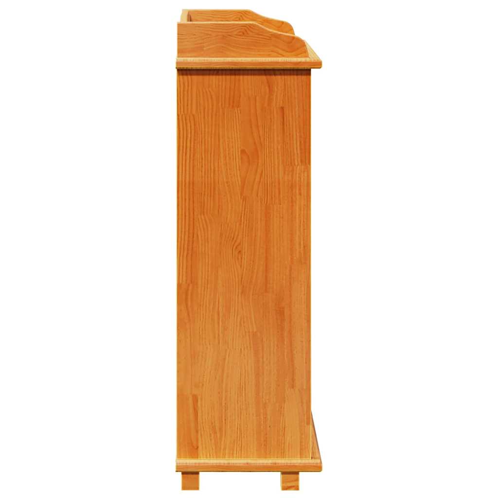 Weinregal Braun 90 x 60 x 30 cm Massives Kiefernholz