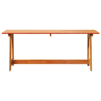 Gartenbank Braun 119 x 35 x 47 cm Massivholz Kiefer