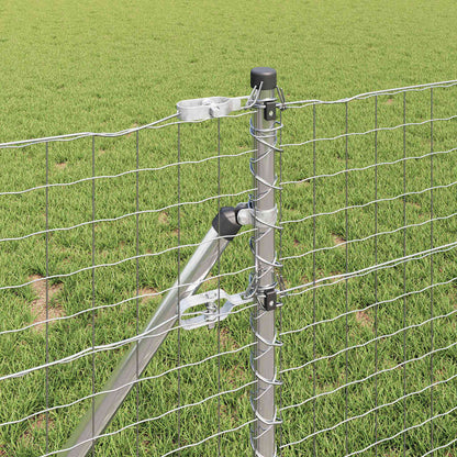 Zaunpfosten Sonstiges 26 pcs Silber 3.2 x 3.2 x 100 cm Stahl