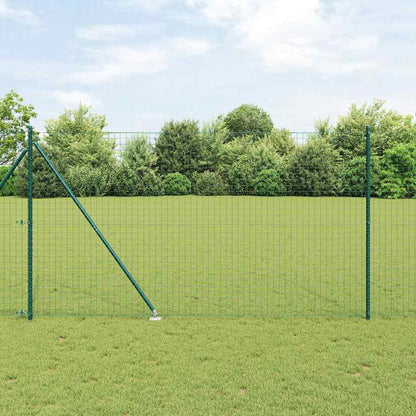 Zaunpfosten 26 pcs Silber 3.2 x 3.2 x 170 cm Stahl