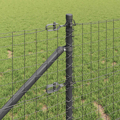 Zaunpfosten Sonstiges 26 pcs Silber 3.2 x 3.2 x 120 cm Stahl