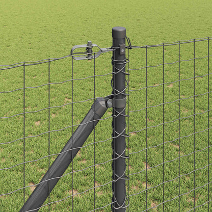 Zaunpfosten Sonstiges 52 pcs Silber 3.2 x 3.2 x 160 cm Stahl