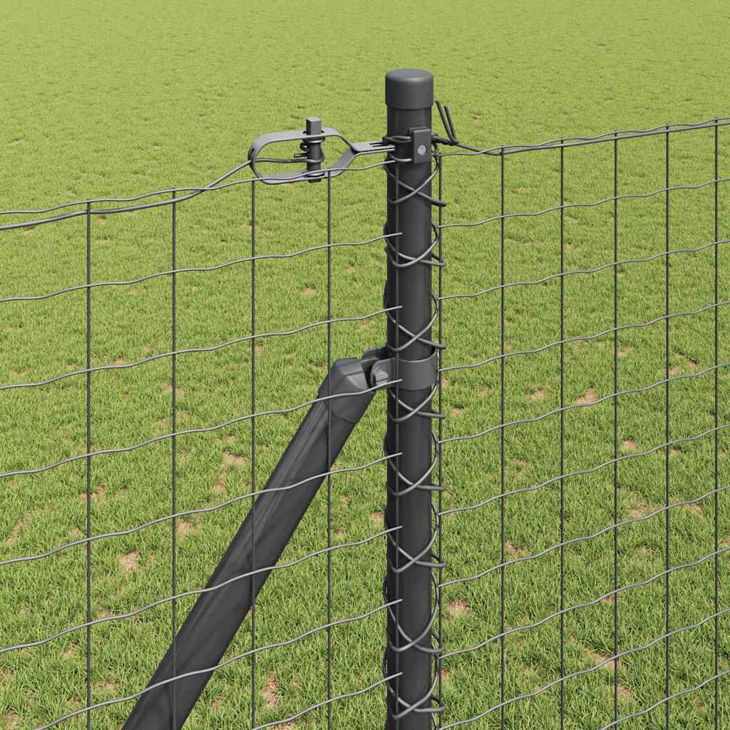 Zaunpfosten Sonstiges 26 pcs Silber 3.2 x 3.2 x 180 cm Stahl