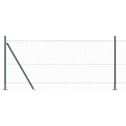 Zaunpfosten 26 pcs Silber 3.2 x 3.2 x 140 cm Stahl