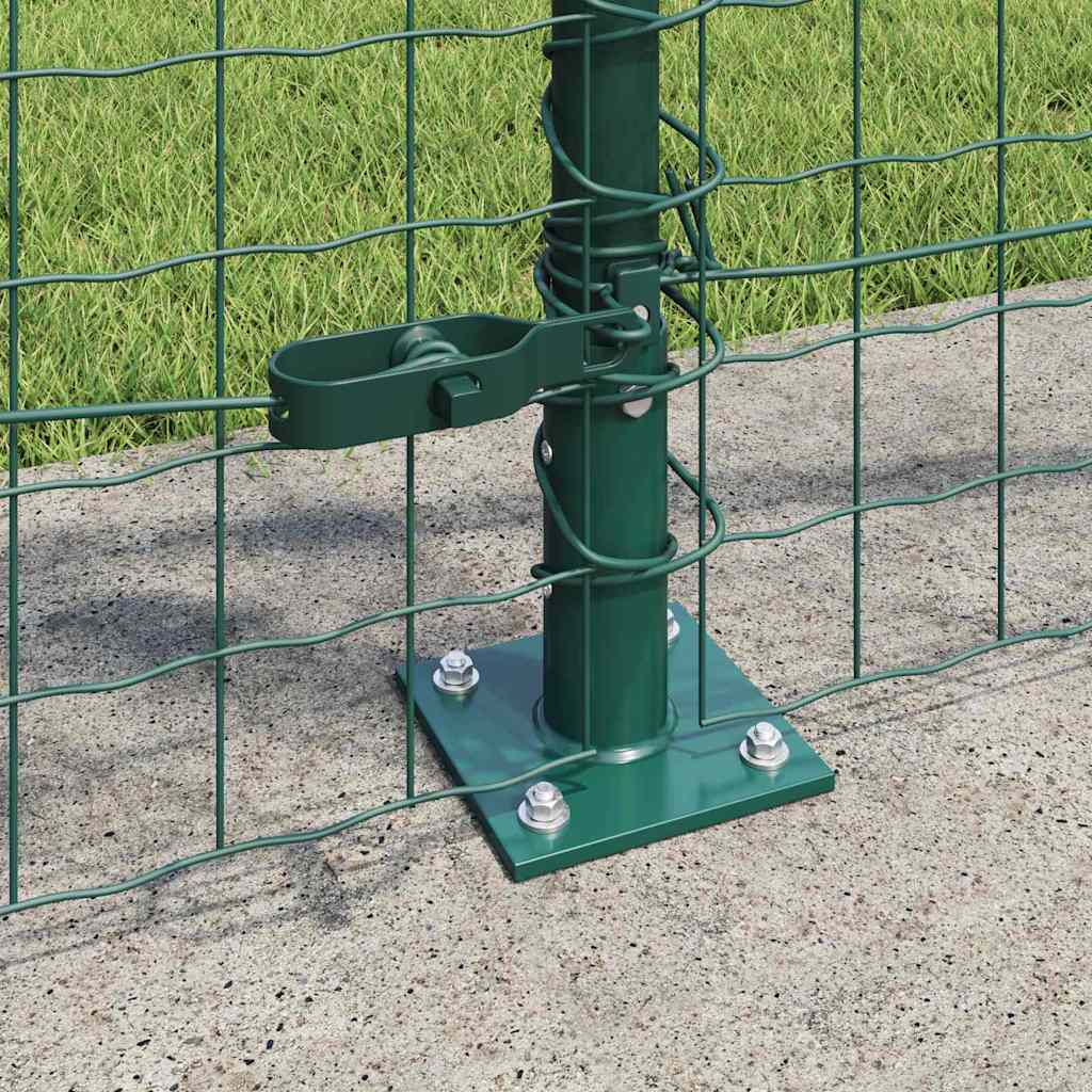 Zaunpfosten Sonstiges 26 pcs Silber 3.2 x 3.2 x 110 cm Stahl