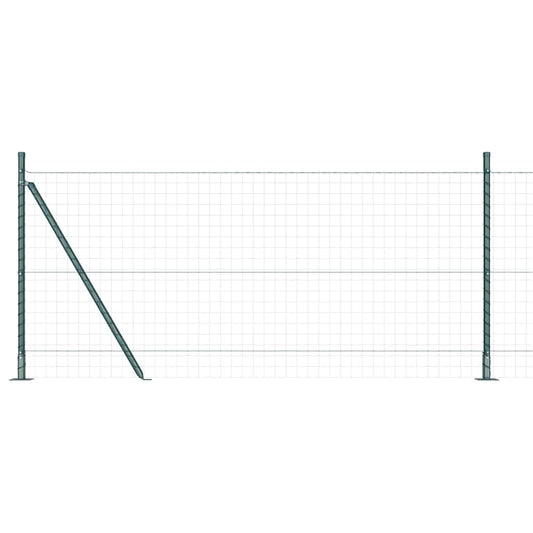 Zaunpfosten 52 pcs Silber 3.2 x 3.2 x 110 cm Stahl