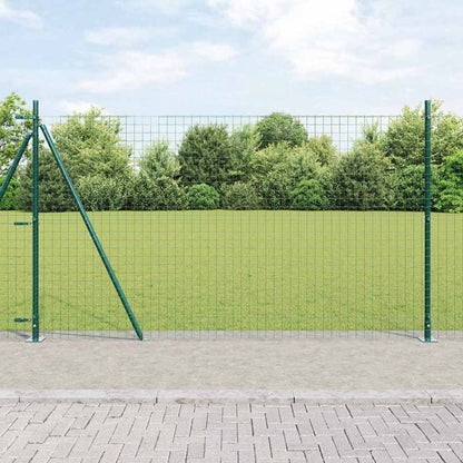 Zaunpfosten 26 pcs Silber 3.2 x 3.2 x 88.5 cm Stahl