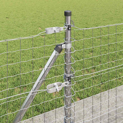 Zaunpfosten Sonstiges 52 pcs Silber 3.2 x 3.2 x 50 cm Stahl
